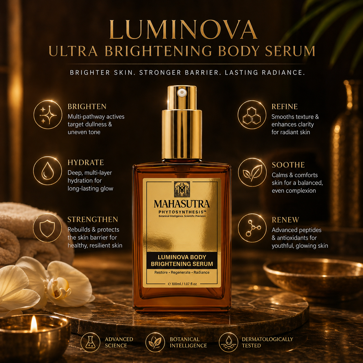 LUMINOVA BRIGHTENING BODY SERUM 100ml