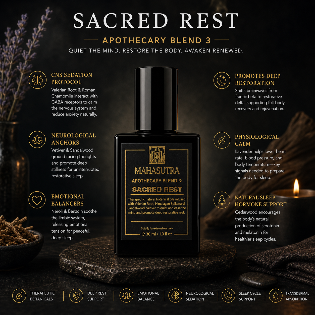SACRED REST OIL 30ml