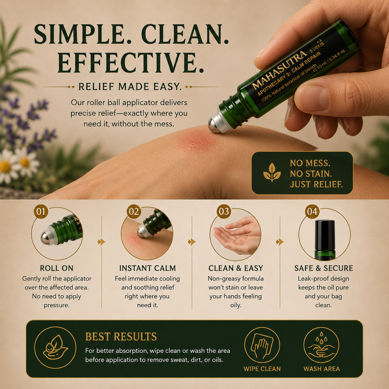CALM REPAIR OIL 10ml