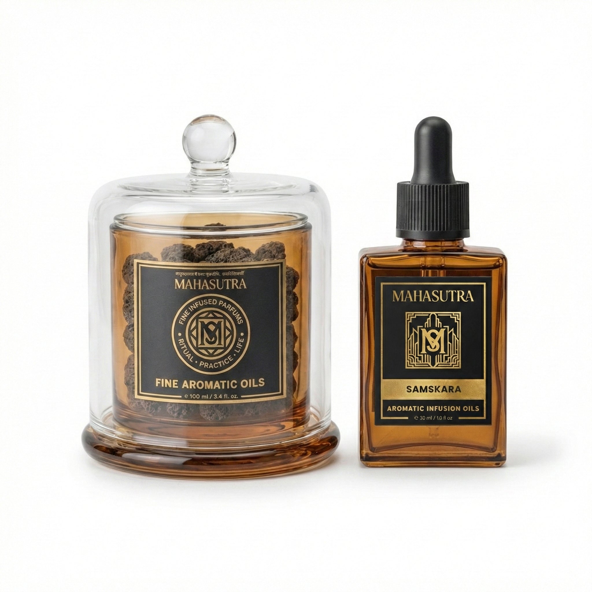 SAMSKARA OIL 30ml + LAVA STONES