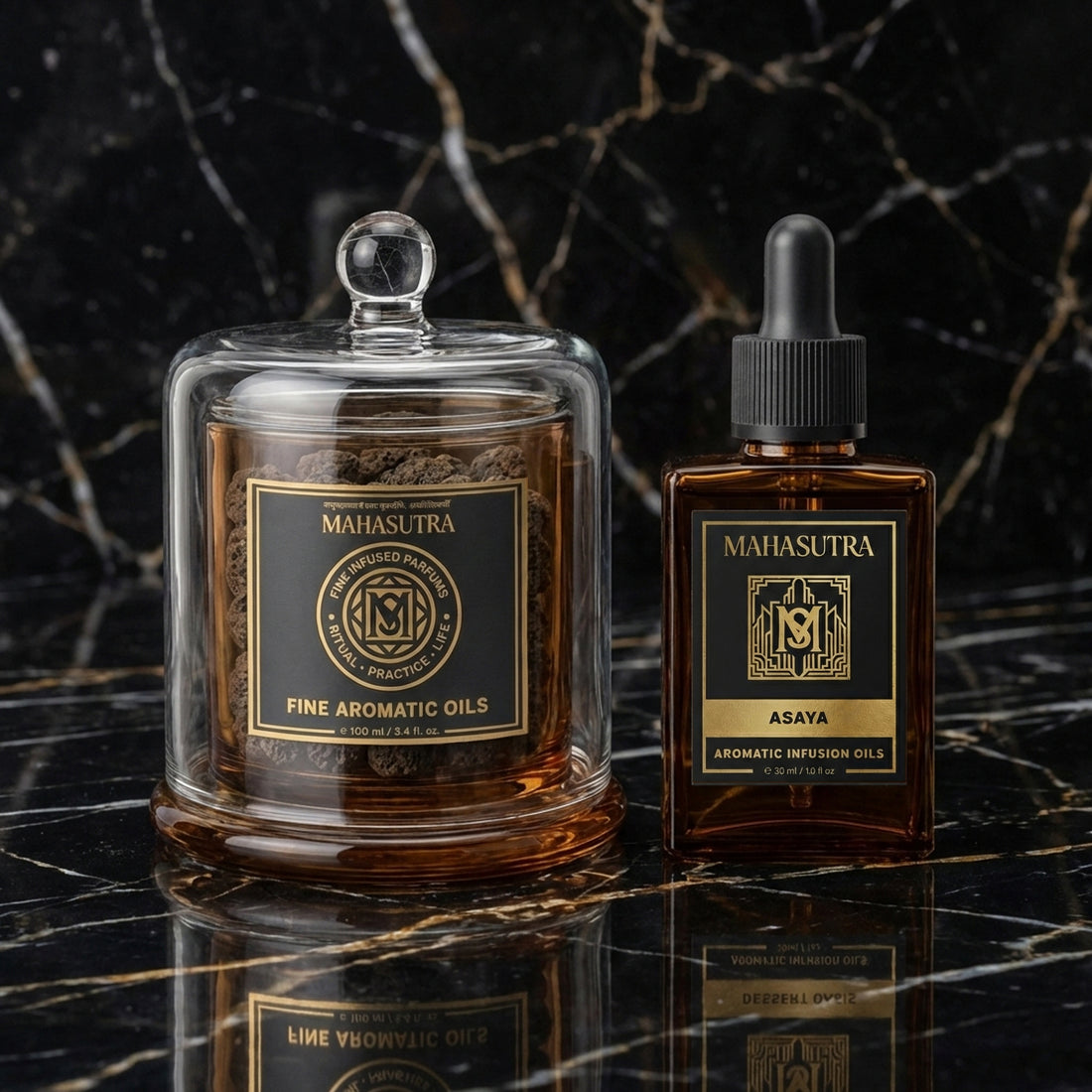ASAYA OIL 30ml + LAVA STONES