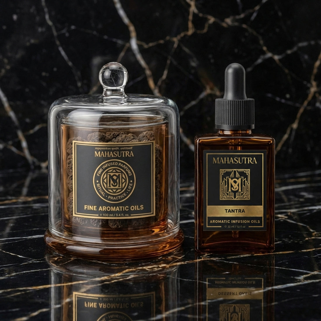 TANTRA OIL 30ml + LAVA STONES