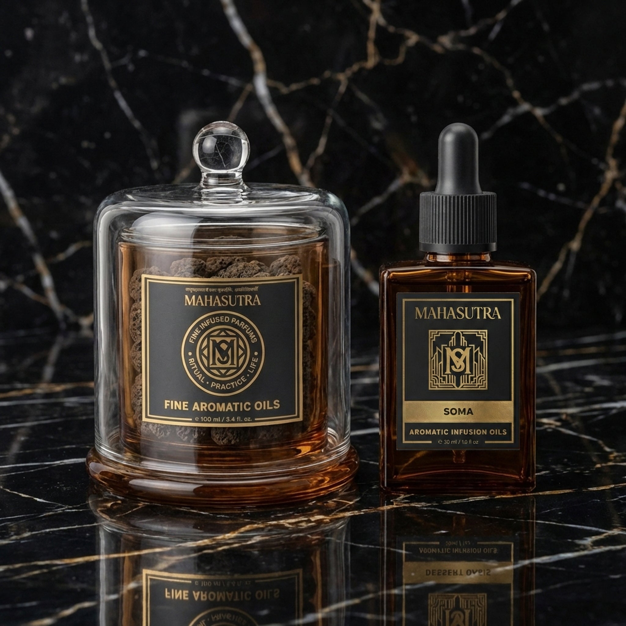 SOMA OIL 30ml + LAVA STONES