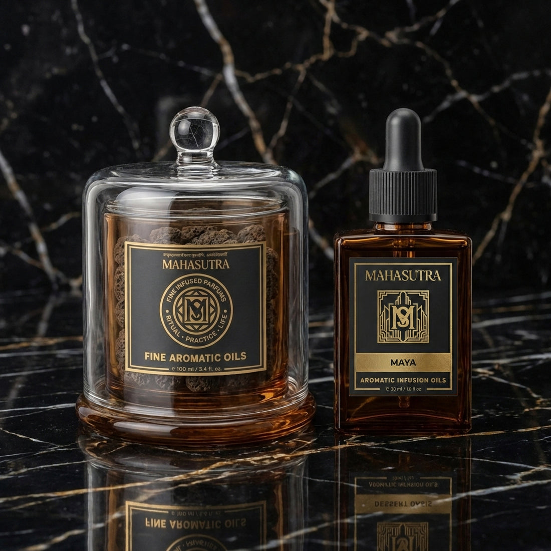 MAYA OIL 30ml + LAVA STONES