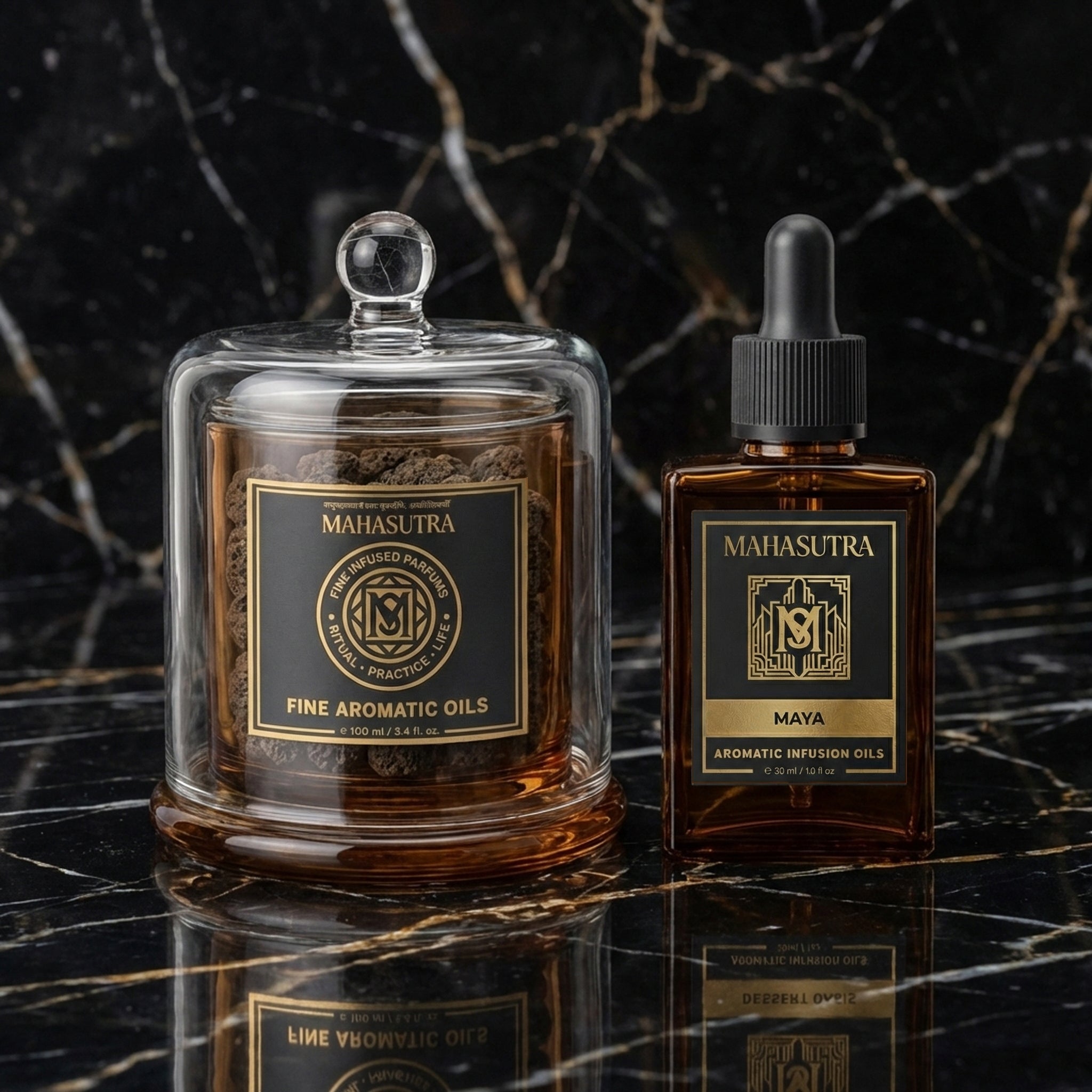 MAYA OIL 30ml + LAVA STONES