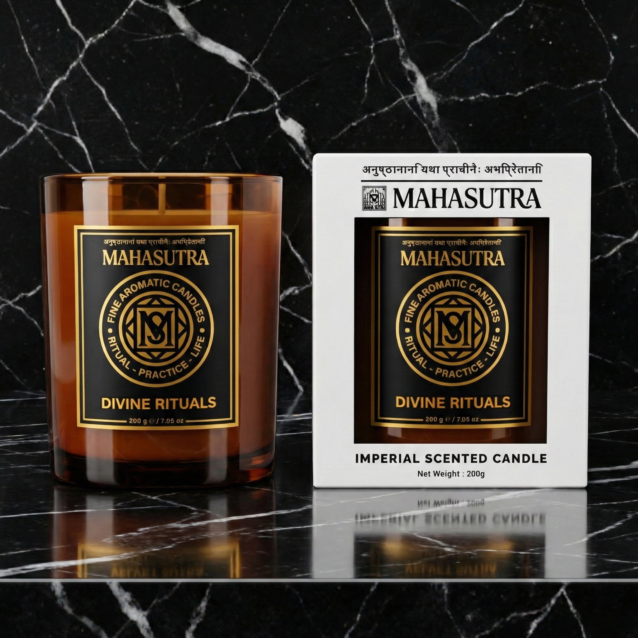 DIVINE RITUALS Candle 200g