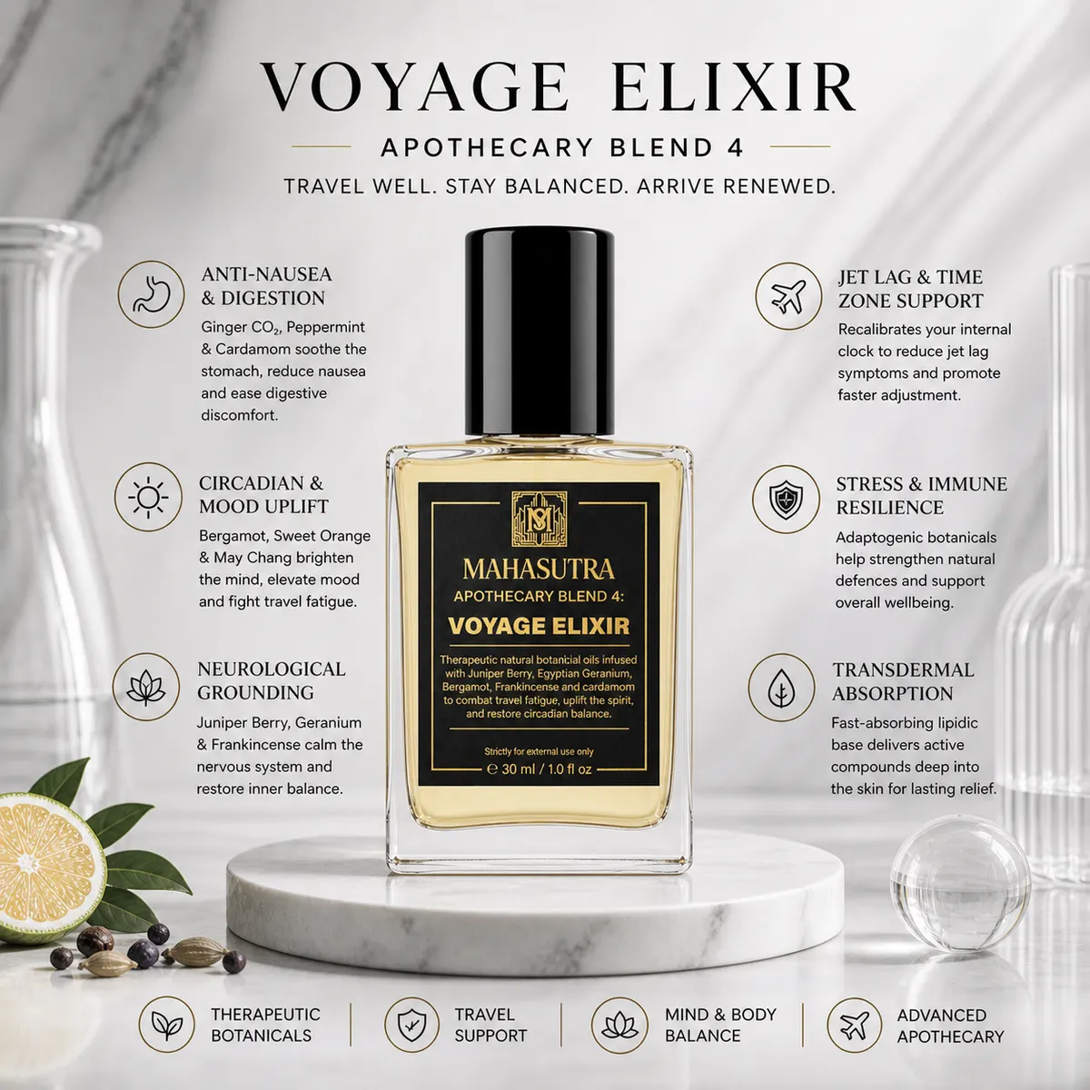 Voyage Elixir Oil 30ml roll-on من Mahasutra، الصورة 4