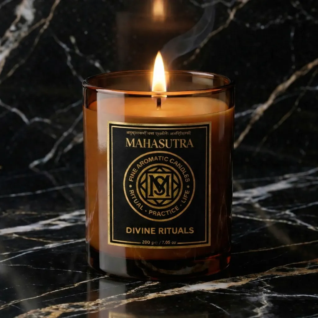 Fine Aromatic Candle Divine Rituals من Mahasutra، الصورة 2