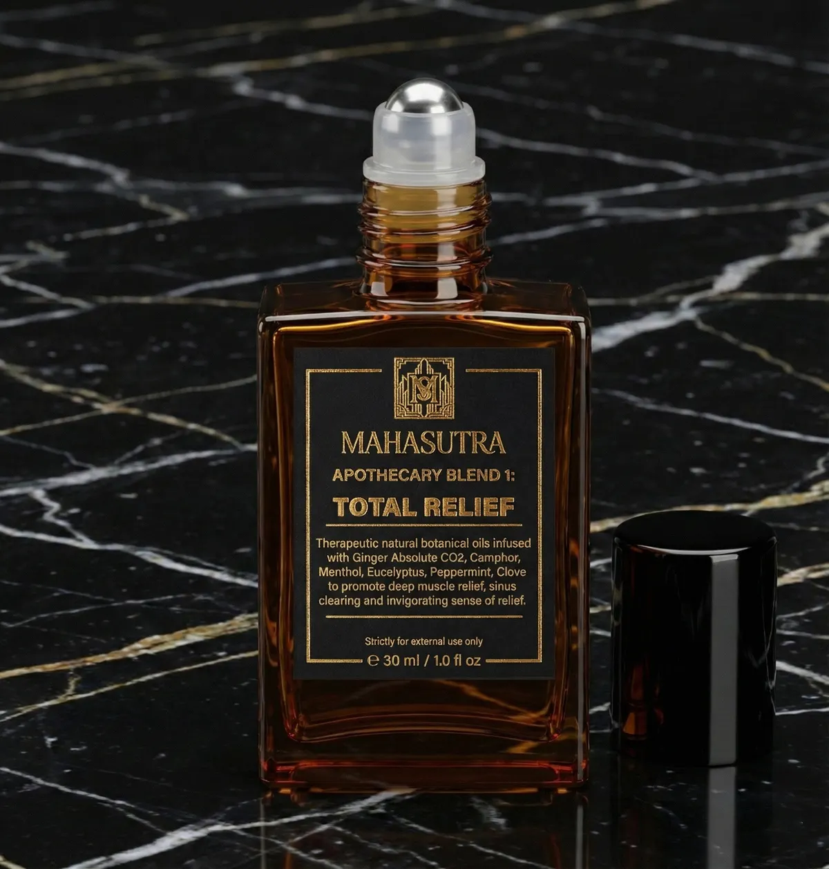 Total Relief Oil 30ml roll-on من Mahasutra، الصورة 2