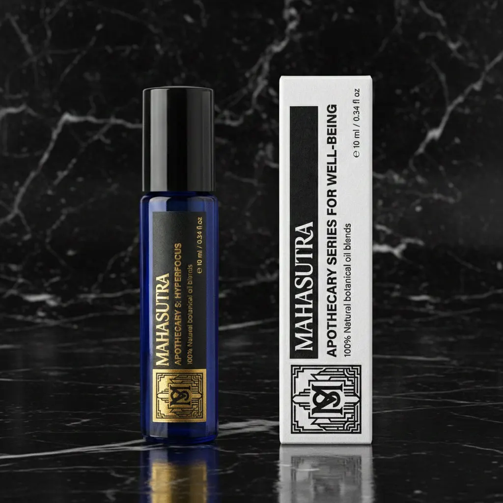 Hyperfocus Oil 10ml roll-on de Mahasutra, vue 3