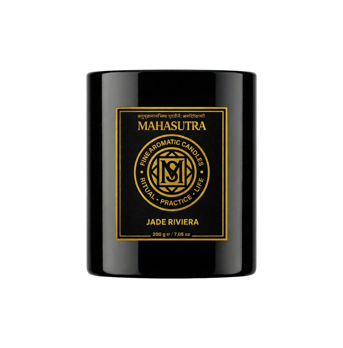 Fine Aromatic Candle Jade Riviera من Mahasutra