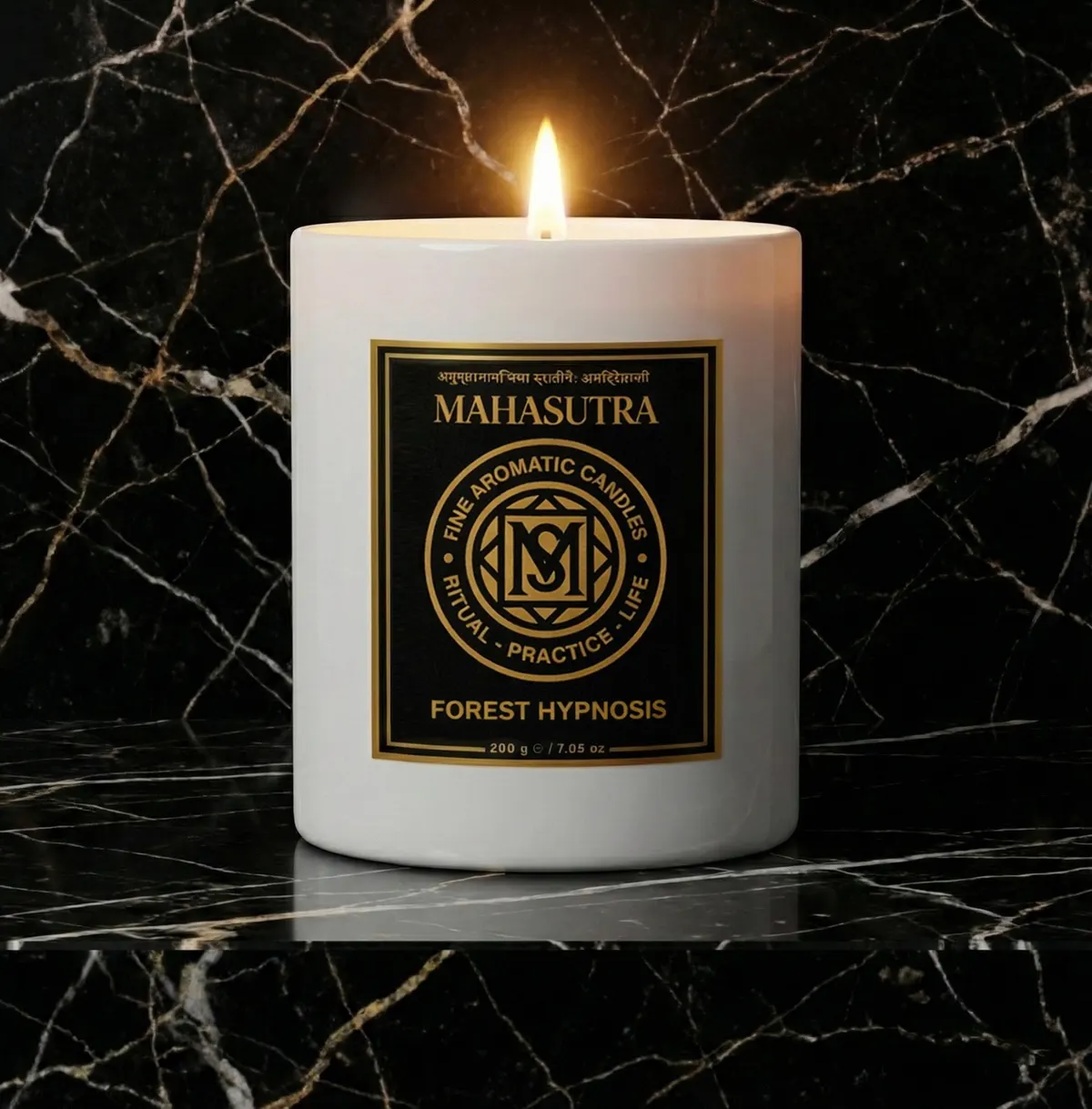 Fine Aromatic Candle Forest Hypnosis من Mahasutra، الصورة 2