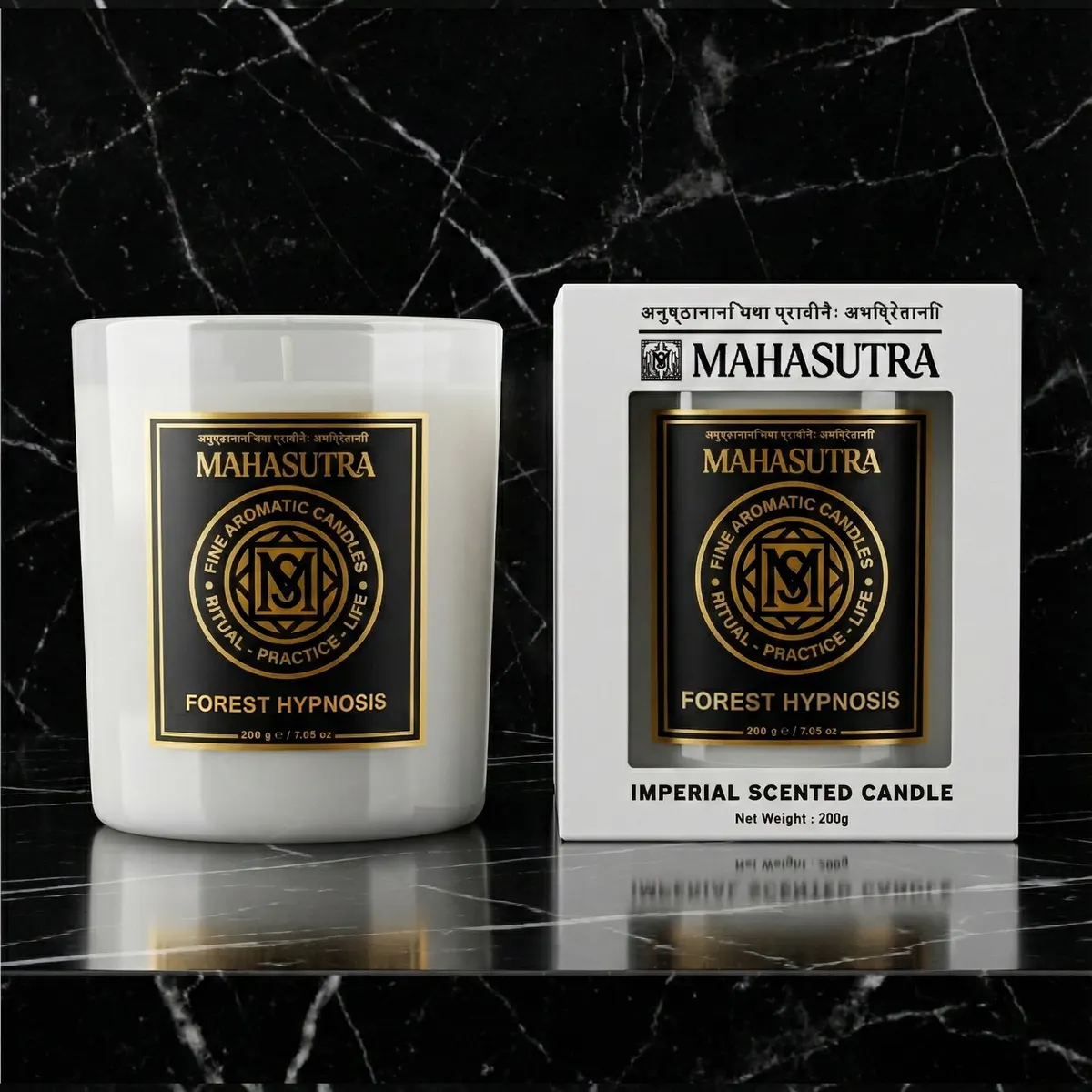 Fine Aromatic Candle Forest Hypnosis من Mahasutra، الصورة 3