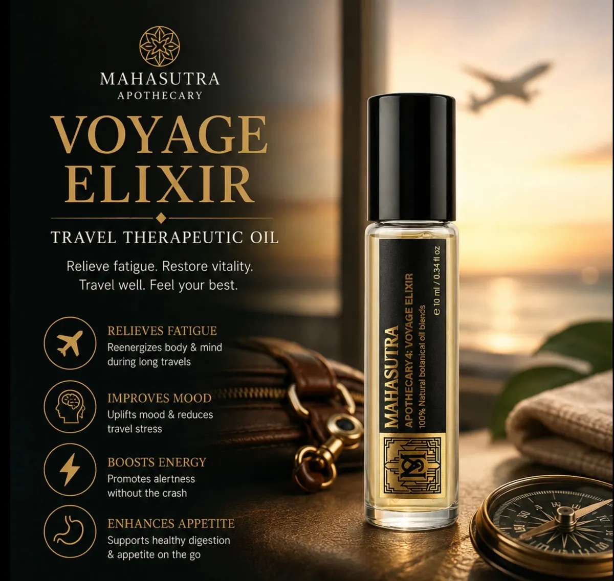 Voyage Elixir Oil 10ml roll-on من Mahasutra، الصورة 5