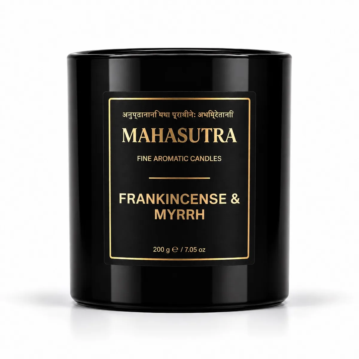 Black Series Candle กำยาน & มดยอบ โดย Mahasutra
