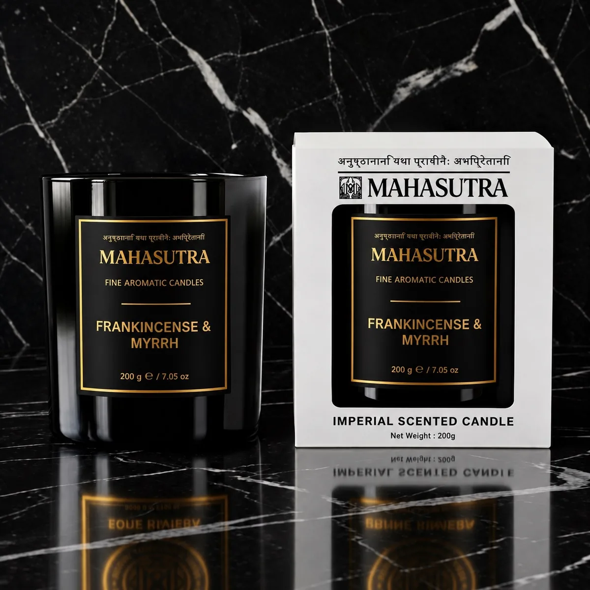 Black Series Candle กำยาน & มดยอบ โดย Mahasutra ภาพที่ 2