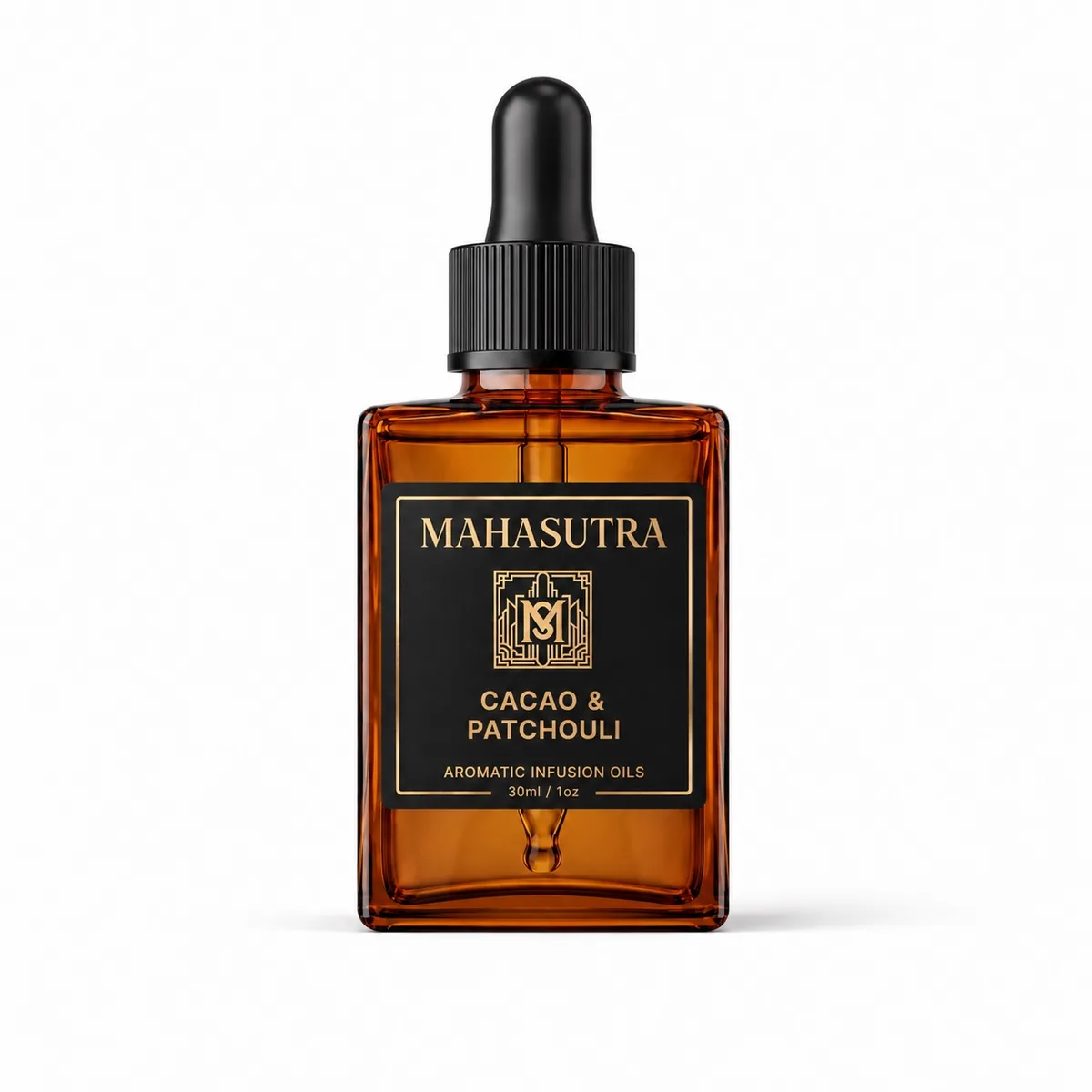 Amber Series Aromatic Oil Cacao & Patchouli by Mahasutra