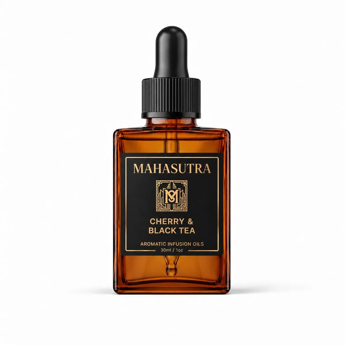 Amber Series Aromatic Oil Cherry & Black Tea by Mahasutra