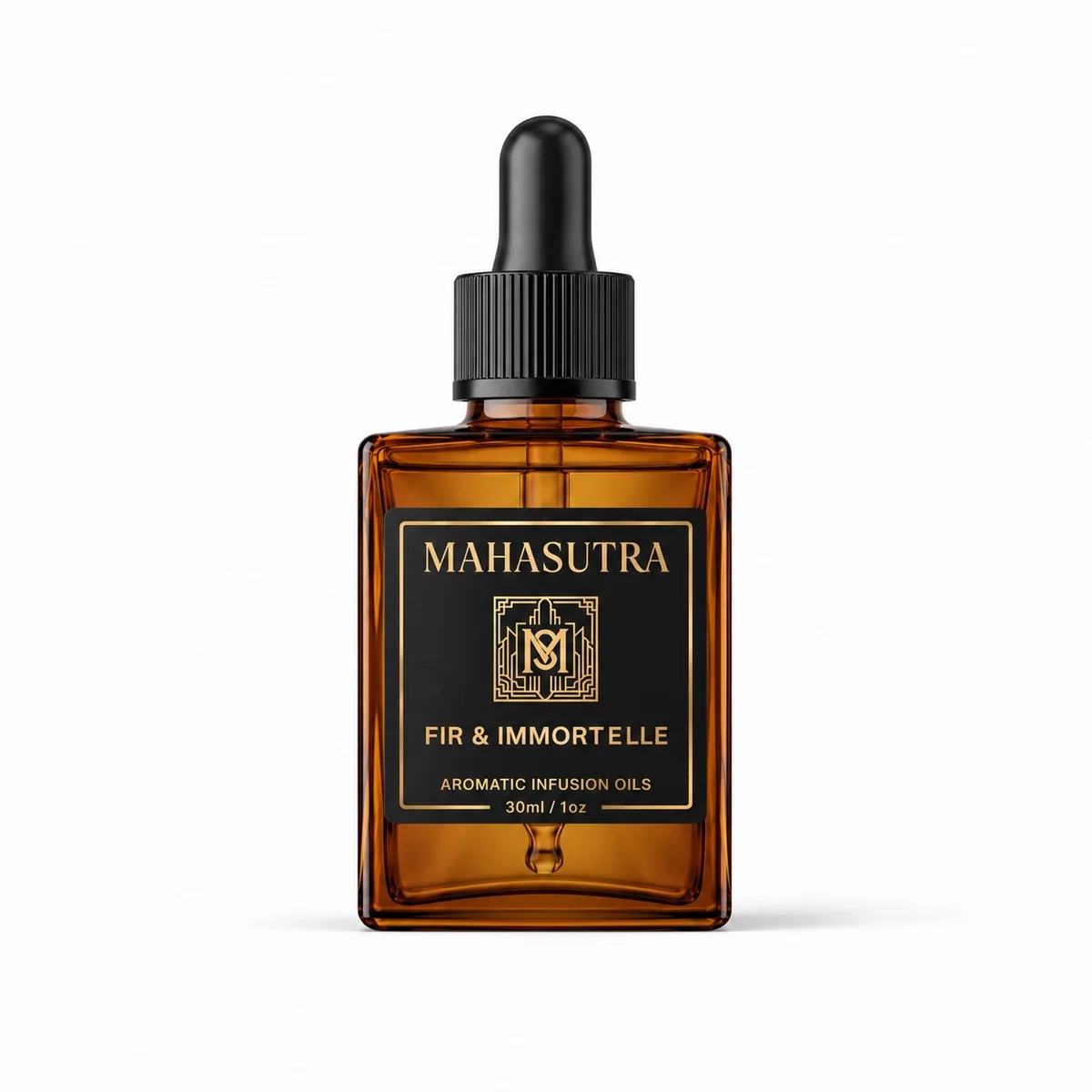 Amber Series Aromatic Oil Fir & Immortelle by Mahasutra