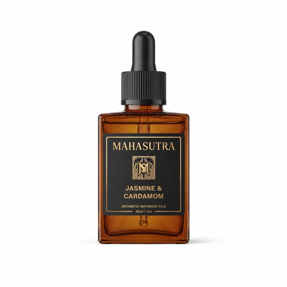 Amber Series Aromatic Oil Jasmine & Cardamom by Mahasutra