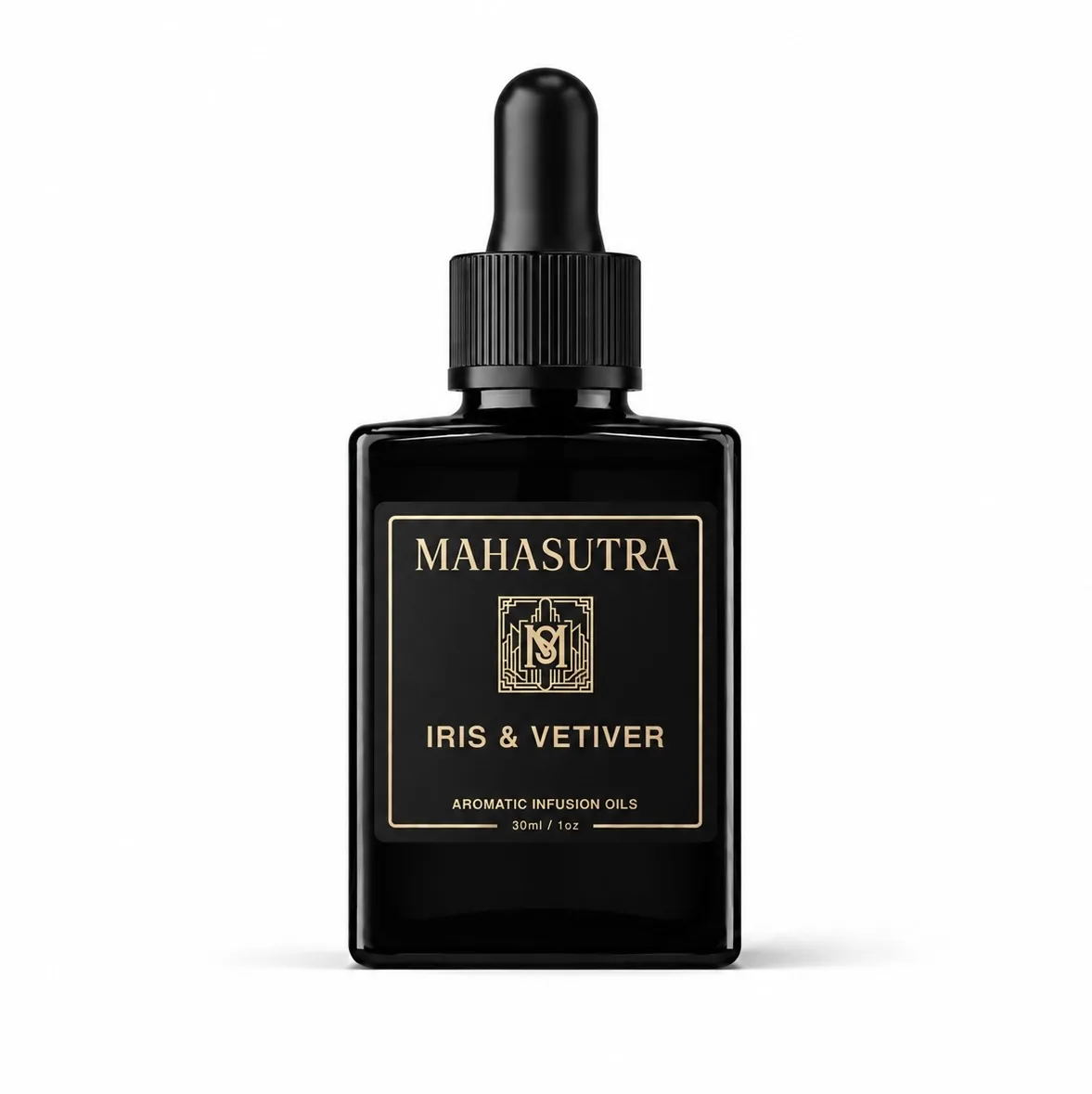 Black Series Aromatic Oil Iris & Vetiver by Mahasutra