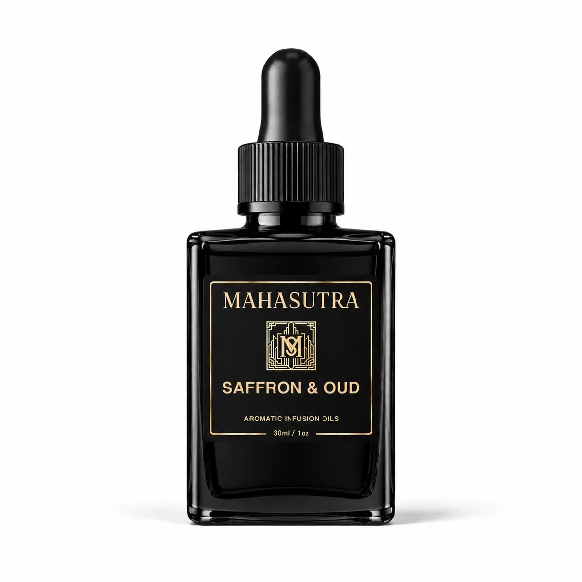 Black Series Aromatic Oil Saffron & Oud by Mahasutra