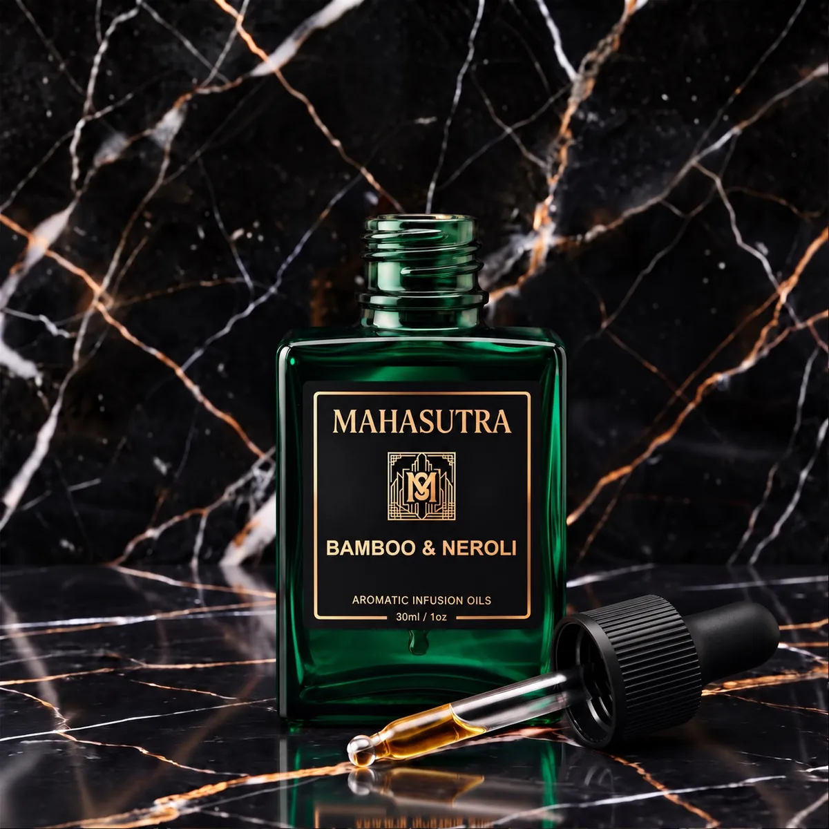 Green Series Aromatic Oil Bamboo & Neroli by Mahasutra, view 2