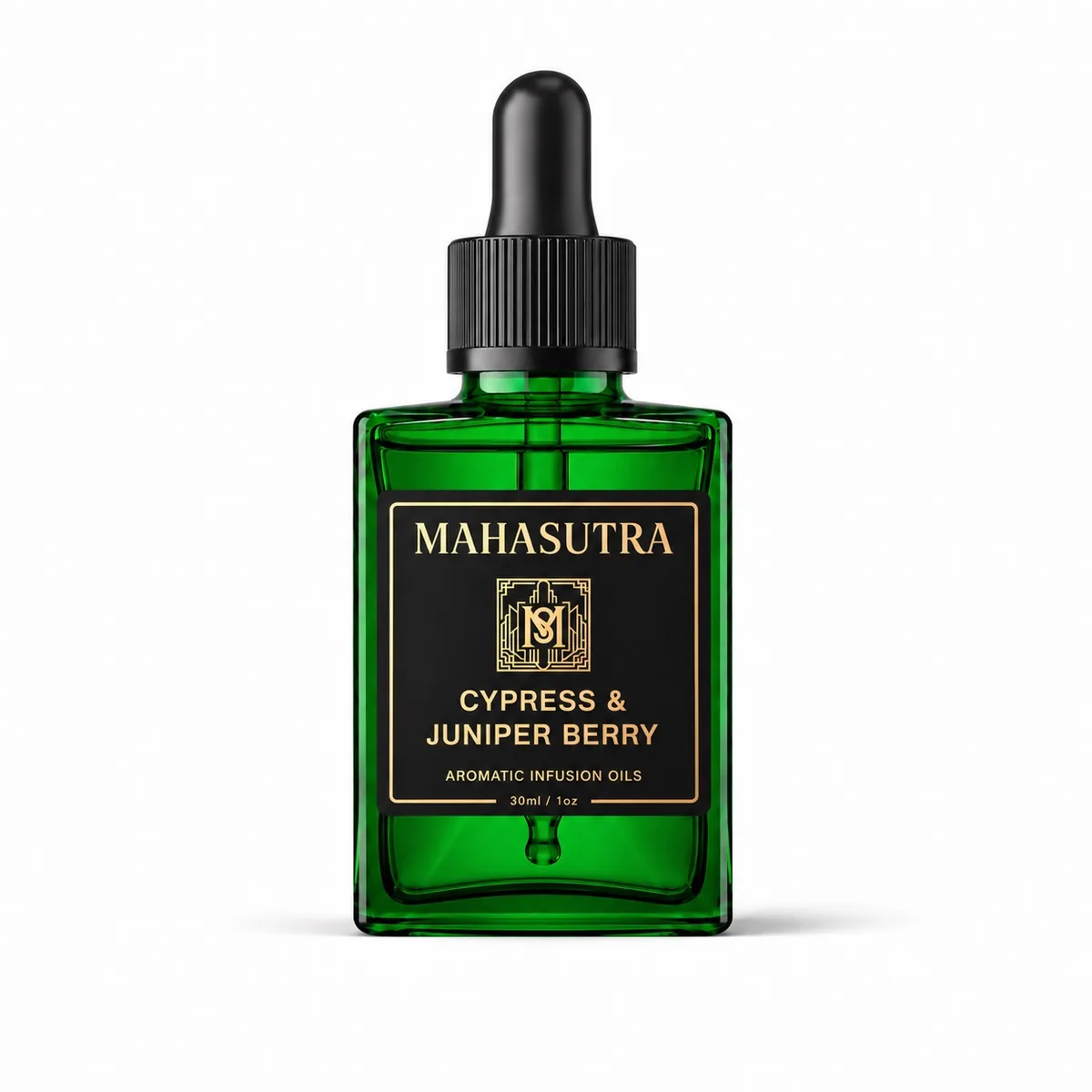 Green Series Aromatic Oil Cypress & Juniper Berry by Mahasutra