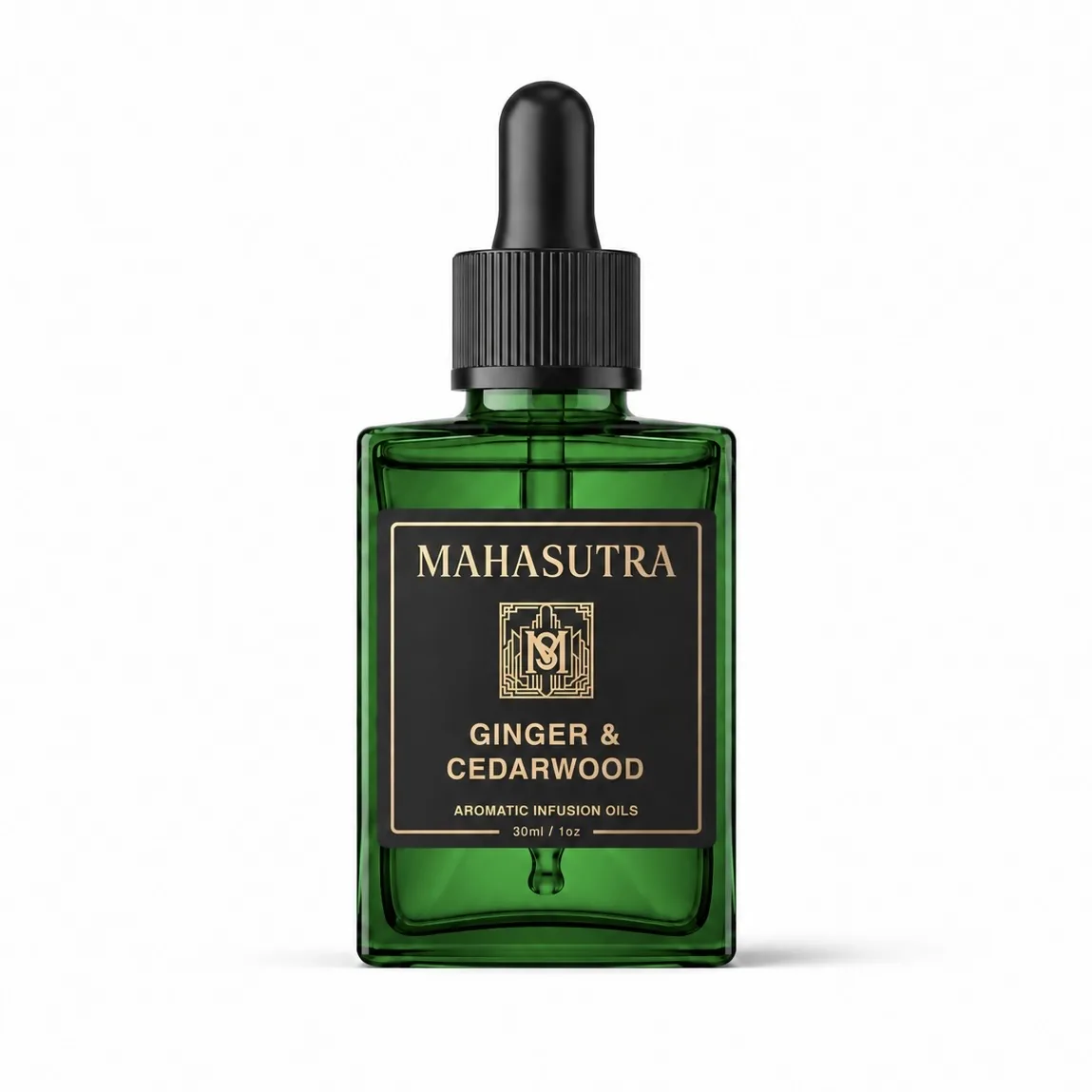 Green Series Aromatic Oil Ginger & Cedarwood by Mahasutra