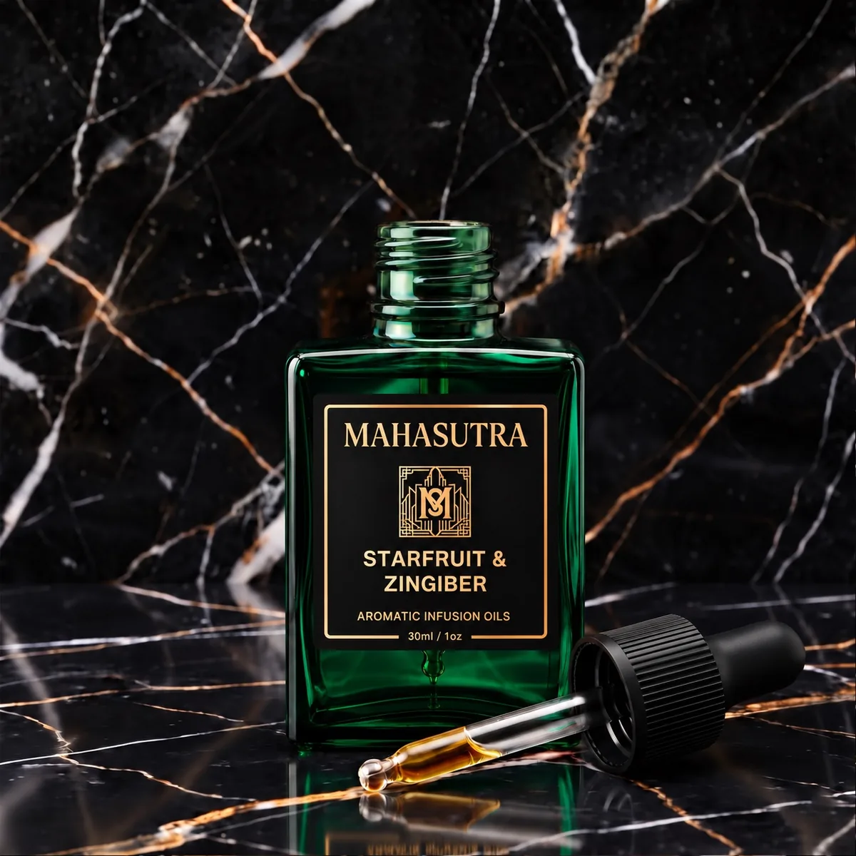 Green Series Aromatic Oil Starfruit & Zingiber by Mahasutra, view 2