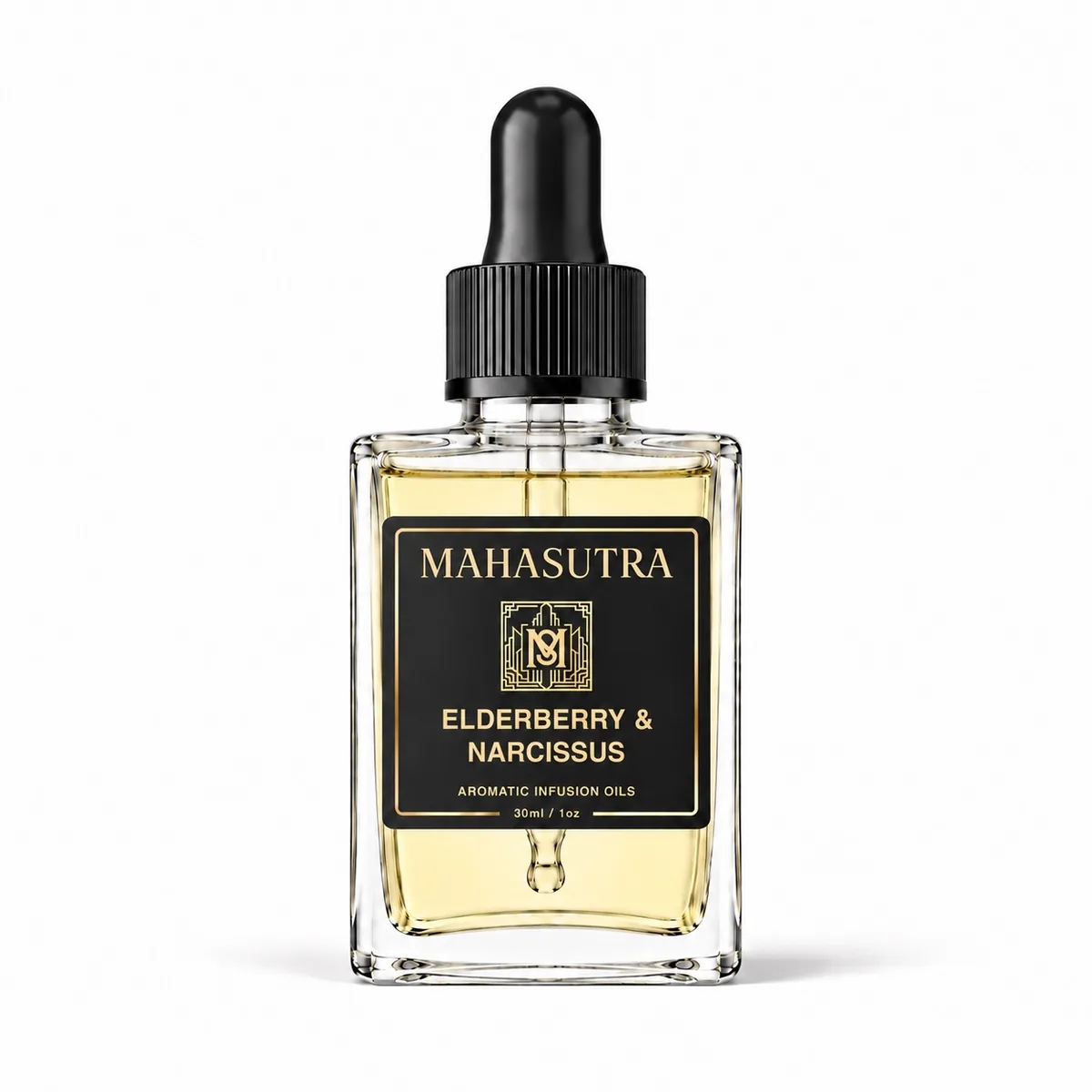 White Series Aromatic Oil Elderberry & Narcissus by Mahasutra