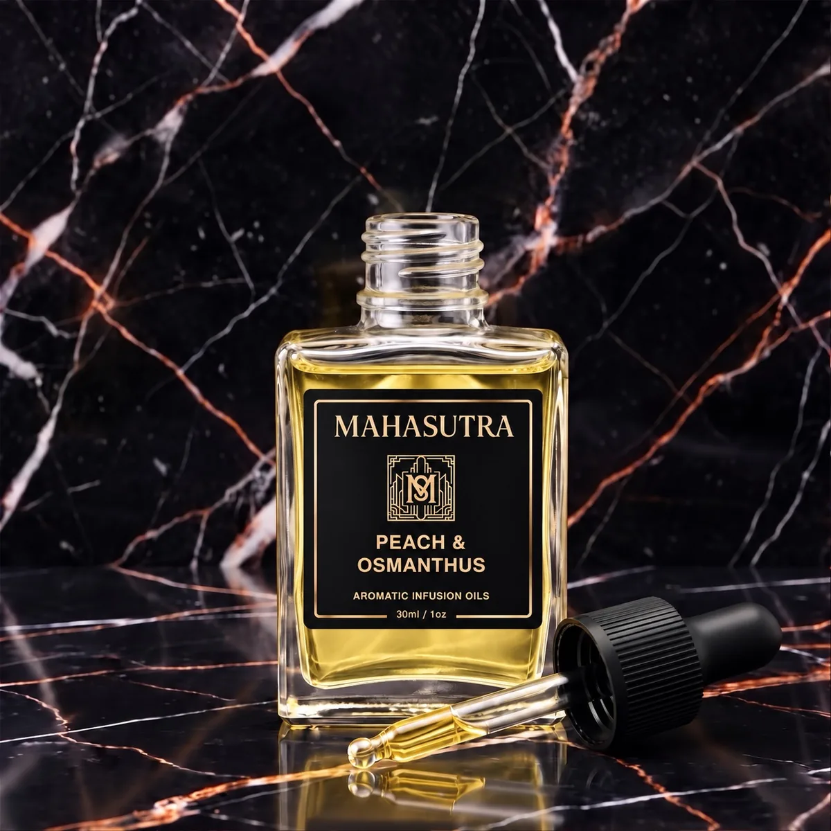 White Series Aromatic Oil Peach & Osmanthus by Mahasutra, view 2