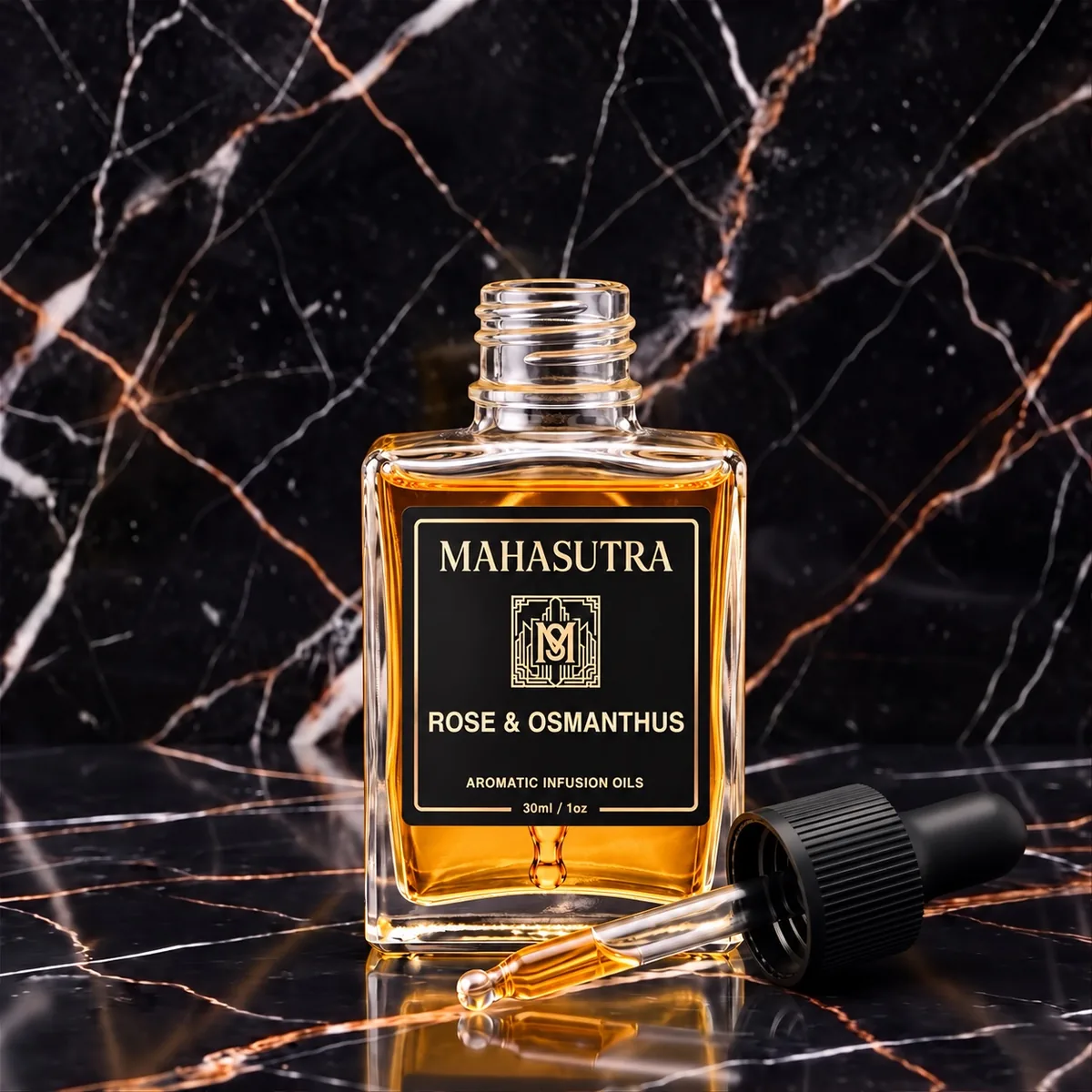 White Series Aromatic Oil Rose & Osmanthus by Mahasutra, view 2